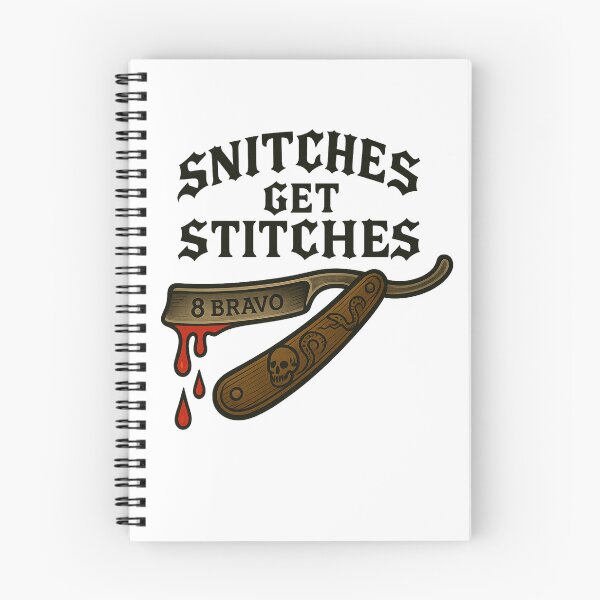 Item preview, Snitches Get Stitches designed and sold by 8Bravo.
