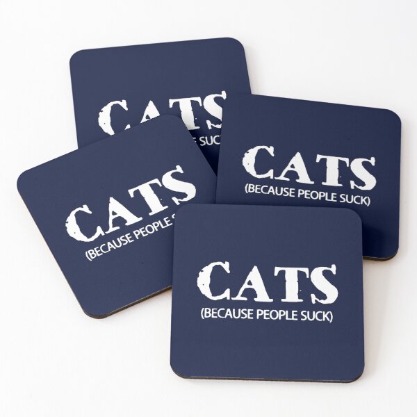 Item preview, Cats Because People Suck - Cat Lover  designed and sold by MorelaLilybelle.