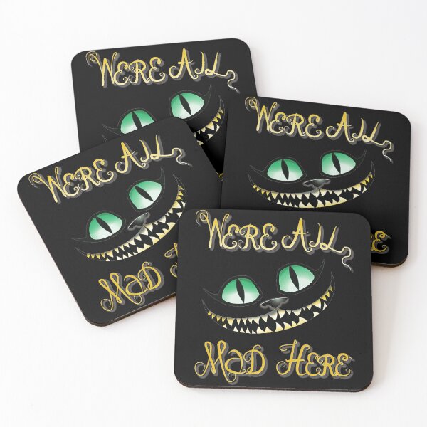 Item preview, Alice In Wonderland Were All Mad Here designed and sold by Michaellsinge.