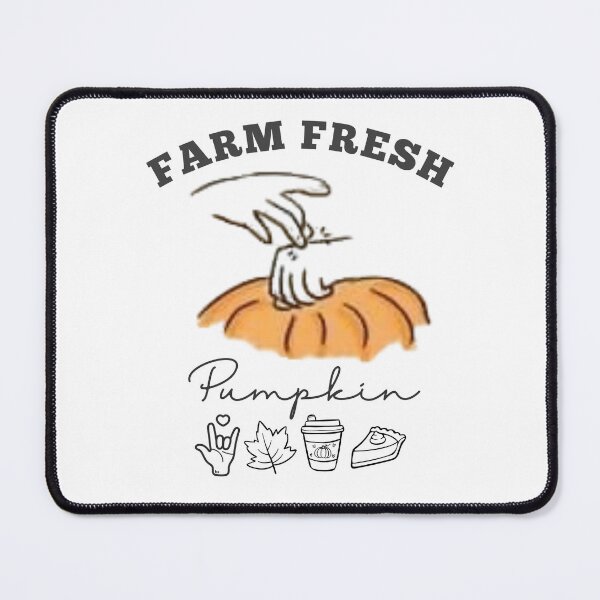 Item preview, Farm Fresh Pumpkin – ASL Fall Vibes Design designed and sold by TheJCGallery.