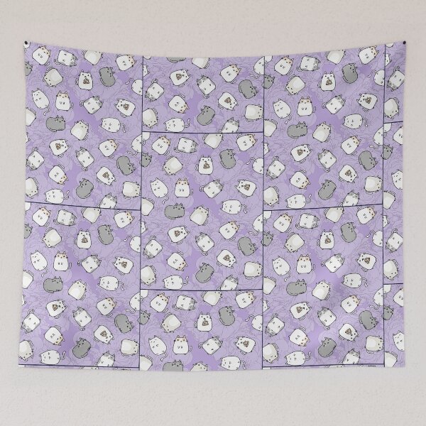 Item preview, Cute Kawaii Cats Cat Pattern Graphic(3) designed and sold by MorelaLilybelle.