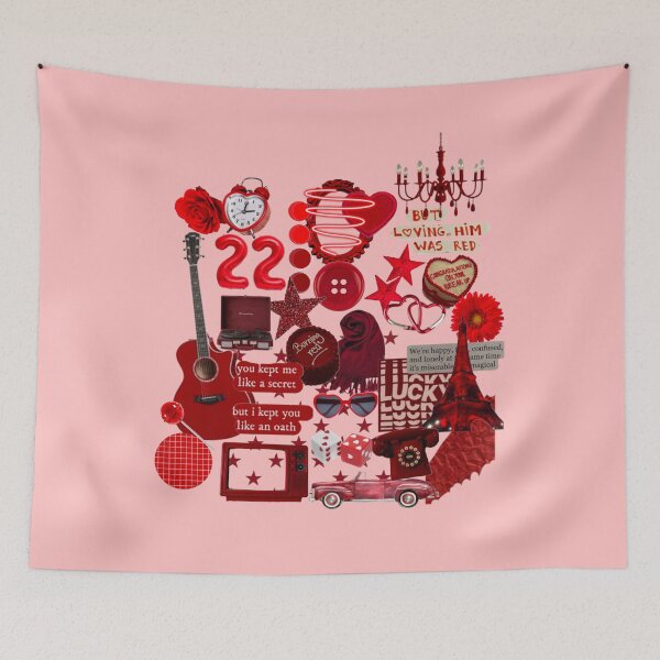 Item preview, Red Collage designed and sold by EmmaRoseee24.