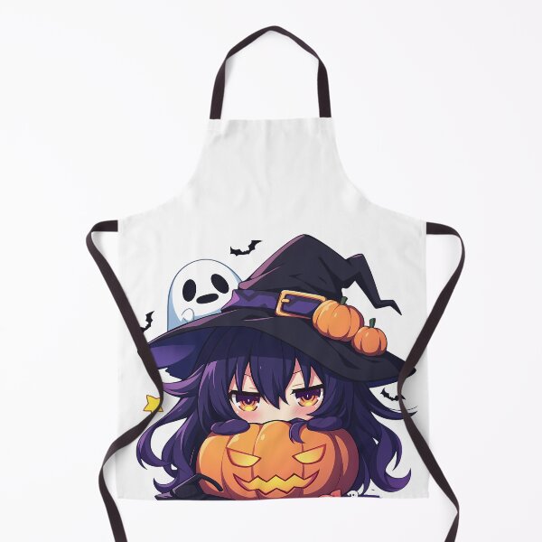 Item preview, Tohka Yatogami Date A Live Halloween Chibi Pumpkin Witch Anime Magic designed and sold by earlobejerk.
