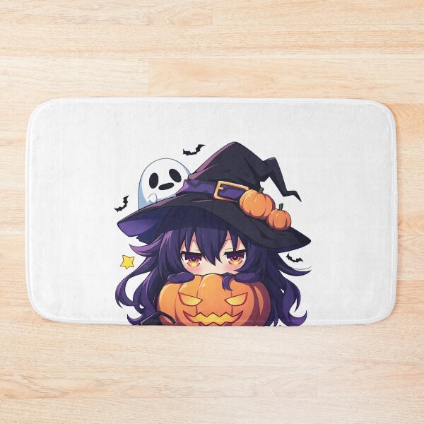 Item preview, Tohka Yatogami Date A Live Halloween Chibi Pumpkin Witch Anime Magic designed and sold by earlobejerk.