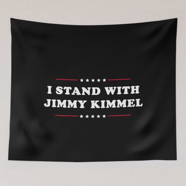 Item preview, I Stand With Jimmy Kimmel Free Speech  designed and sold by JosephPBrugge.
