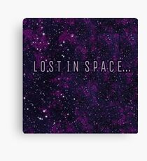 Lost in Space Canvas Print