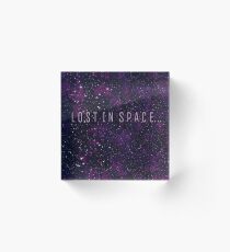 Lost in Space Acrylic Block