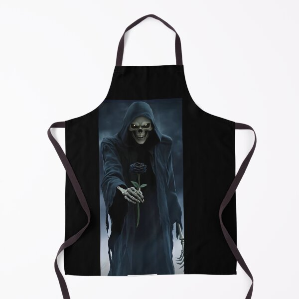 Item preview, Grim Reaper with Black Rose – Dark Gothic Horror Art designed and sold by kaleevfidonea.
