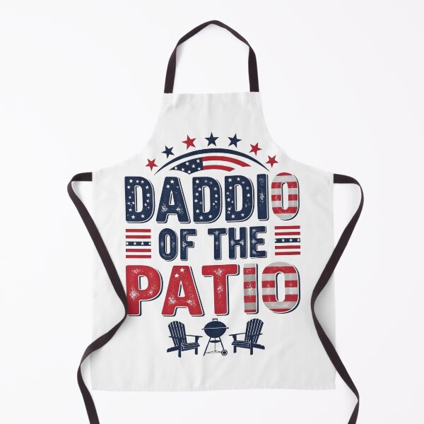 Item preview, Patriotic Daddio of the Patio Block Letters designed and sold by MikesSweetTees.