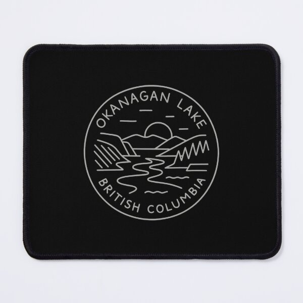 Item preview, Okanagan Lake – British Columbia Retro Badge Design designed and sold by Youssef-BM.
