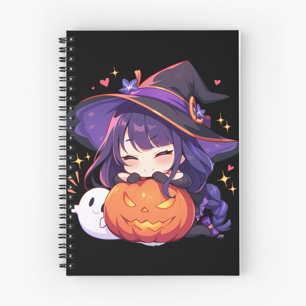 Item preview, Raiden Shogun Genshin Impact Chibi Halloween Pumpkin Spark Magic Anime Girl designed and sold by earlobejerk.