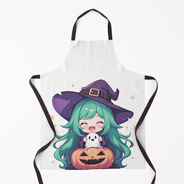 Item preview, Game Baizhu Genshin Impact Chibi Halloween Pumpkin Ghost Magic Anime Boy designed and sold by earlobejerk.