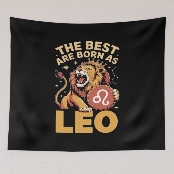 Item preview, Funny Leo Birthday Quote Astrology Horoscope Lion King Gift designed and sold by BlackStars3Neon.