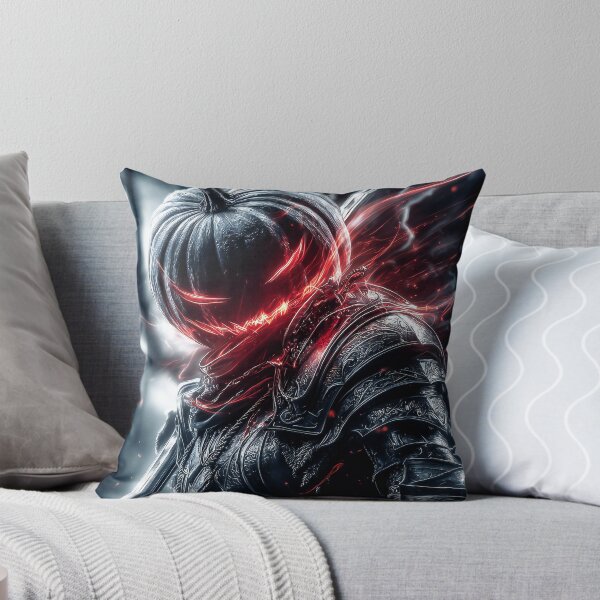 Item preview, Infernal Pumpkin Knight – Dark Fantasy Halloween Warrior designed and sold by Skolyak.