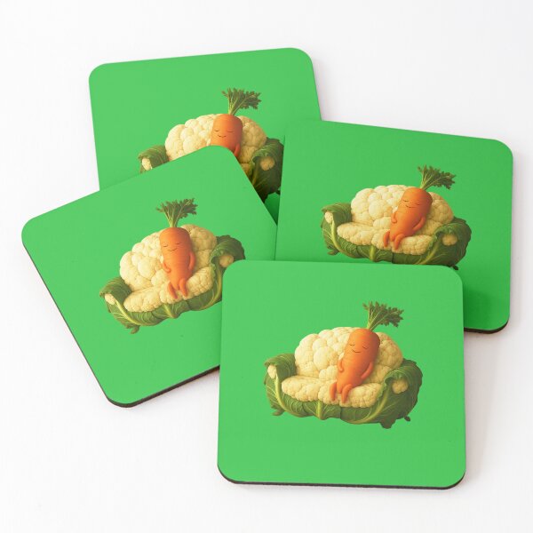 Item preview, Cozy Veggie - Sleeping Cauliflower Sofa designed and sold by Sarcastic designs.