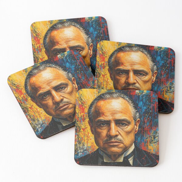 Item preview, The Godfather – Don Vito Corleone Graffiti Portrait | T-Shirt | Urban Pop Art Wall Decor | Mafia Poster T-Shirt designed and sold by DyfunctionalTee.
