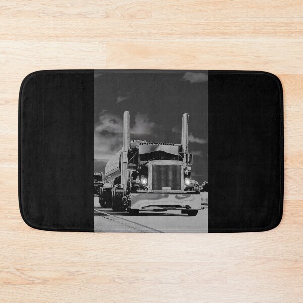 Item preview, Classic American Big Rig in Black and White designed and sold by Taina Sohlman.