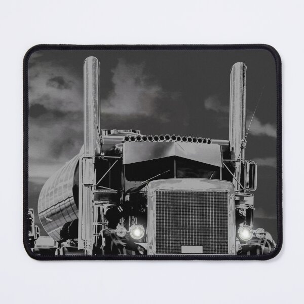 Item preview, Classic American Big Rig in Black and White designed and sold by Taina Sohlman.