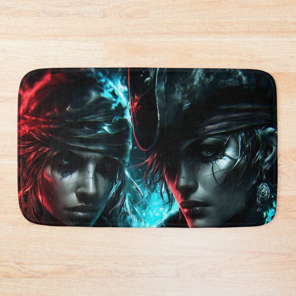 Item preview, Cursed Pirate Queens – Dark Fantasy Ghost Pirates Artwork designed and sold by Skolyak.