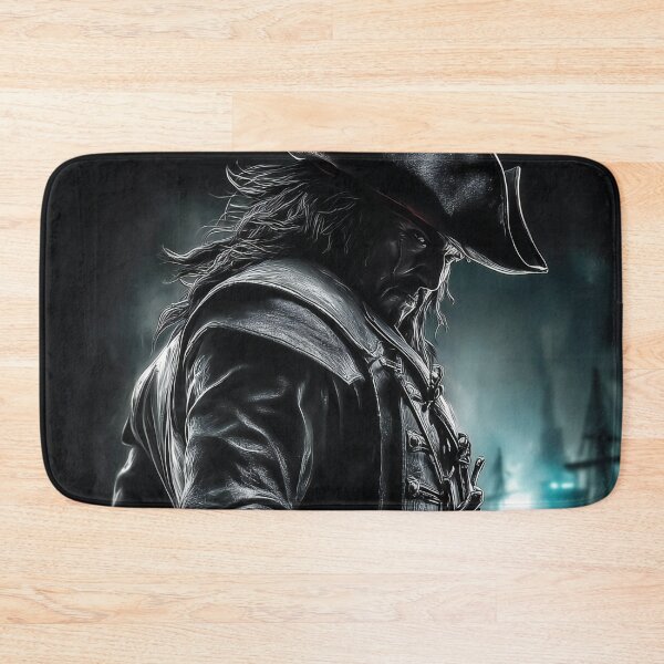 Item preview, Ghost Captain of the Cursed Seas – Dark Pirate Fantasy Art designed and sold by Skolyak.