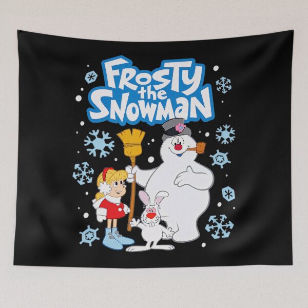 Item preview, cute xmas retro funny winter comedy snowman cartoon vintage childs kid designed and sold by okojieanja.