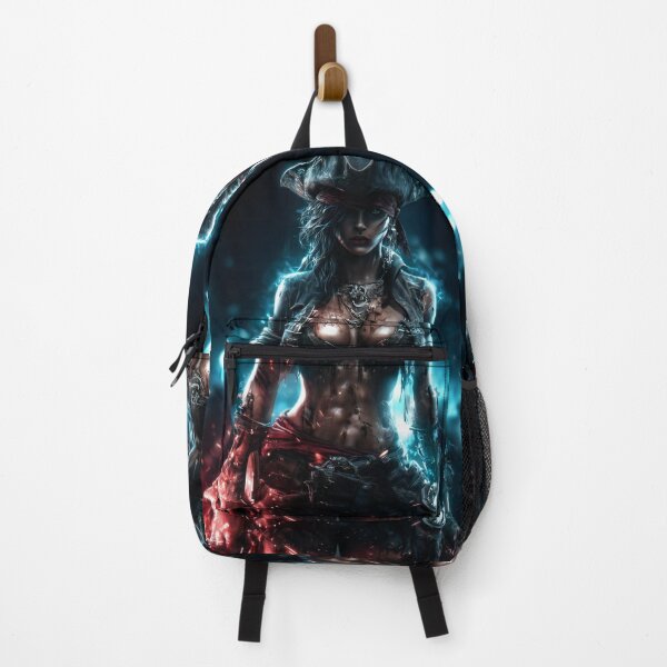 Item preview, Pirate Queen of the Damned Seas – Dark Fantasy Artwork designed and sold by Skolyak.