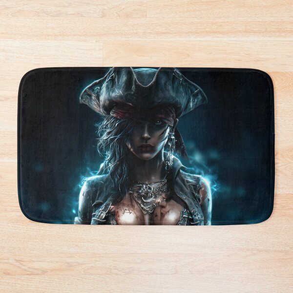 Item preview, Pirate Queen of the Damned Seas – Dark Fantasy Artwork designed and sold by Skolyak.