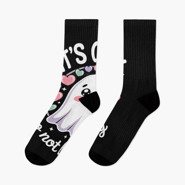 Item preview, Ghost It's Okay To Not Be Okay Mental Health Awareness designed and sold by PeteHomenick.