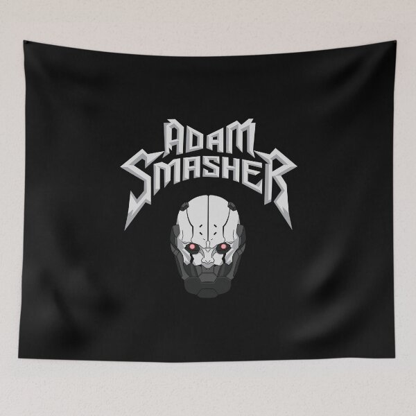 Item preview, Cyberpunk Adam Smasher Metal designed and sold by StegzArt.