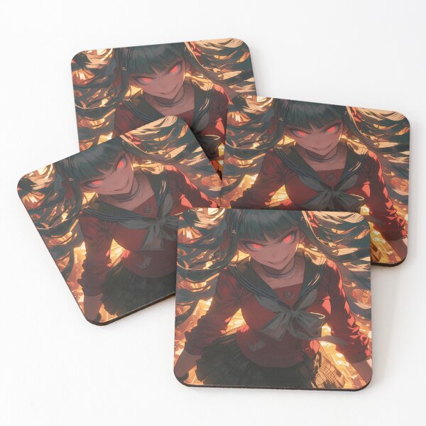 Item preview, Maki Harukawa Danganronpa Anime Fiery Gaze designed and sold by earlobejerk.