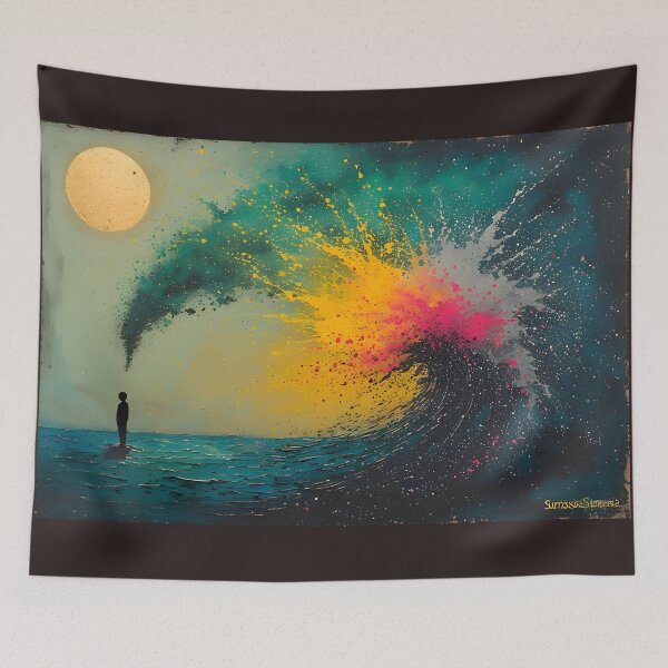 Item preview, Man On Water by S.Surrasia designed and sold by Surrasia.
