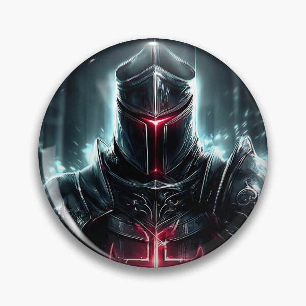 Item preview, The Blood Crusader – Dark Knight Fantasy Artwork designed and sold by Skolyak.