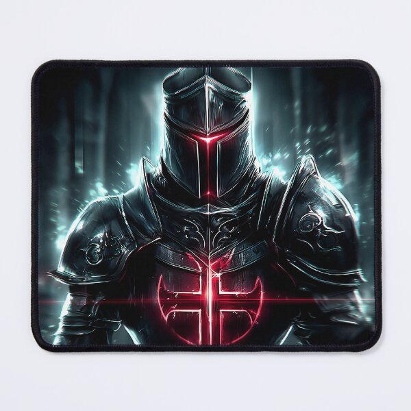 Item preview, The Blood Crusader – Dark Knight Fantasy Artwork designed and sold by Skolyak.