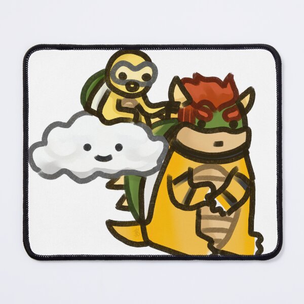 Item preview, Lakitu giving Bowser a fade designed and sold by keeksrr.