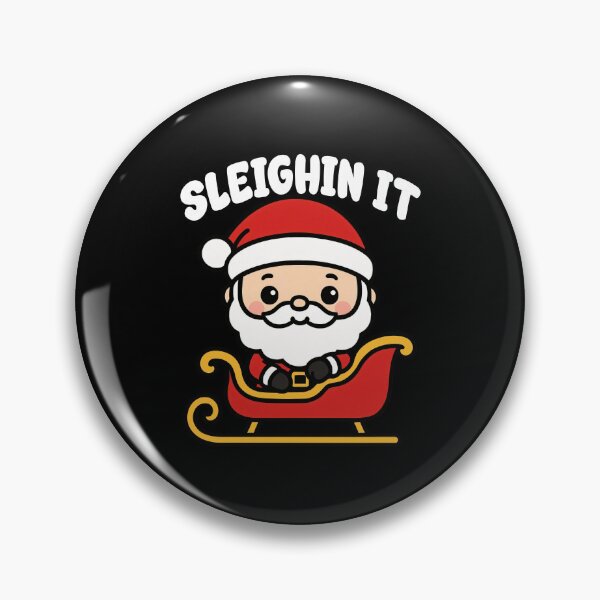 Artikelvorschau, SLEIGHIN' IT - WEIHNACHTEN, WEIHNACHTSMANN entworfen und verkauft von KEF Custom.