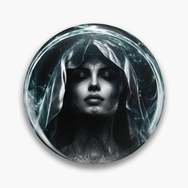 Item preview, The High Priestess – Gothic Mystic Goddess Fantasy Art designed and sold by Skolyak.