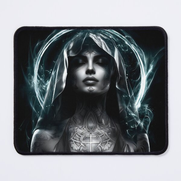 Item preview, The High Priestess – Gothic Mystic Goddess Fantasy Art designed and sold by Skolyak.