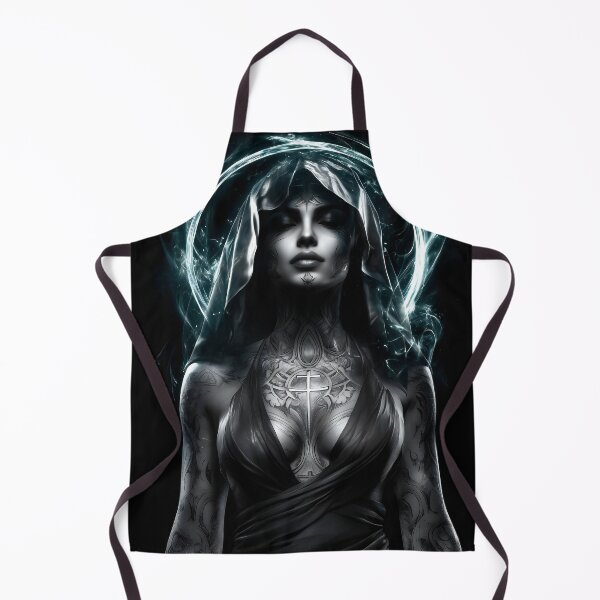Item preview, The High Priestess – Gothic Mystic Goddess Fantasy Art designed and sold by Skolyak.