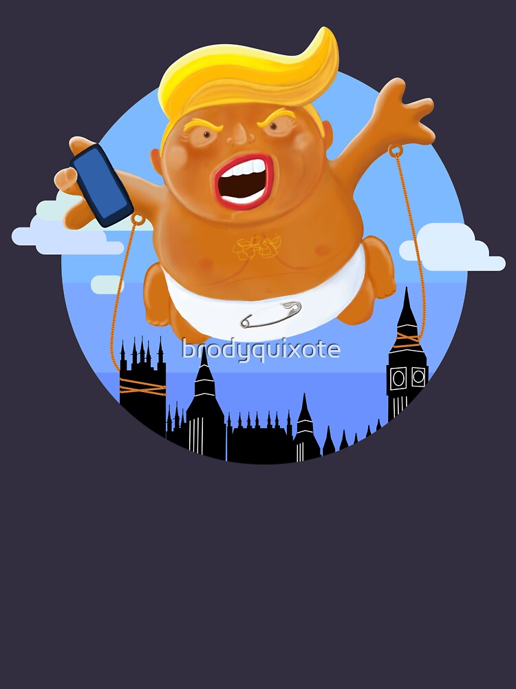 Discover Trump Big Graphic Inflatable Baby Blimp Balloon Classic T-Shirt