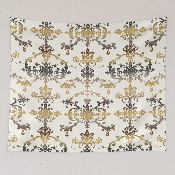 Item preview, Luxury Gold Filigree Seamless Repeat designed and sold by Sharon Schwalbe.