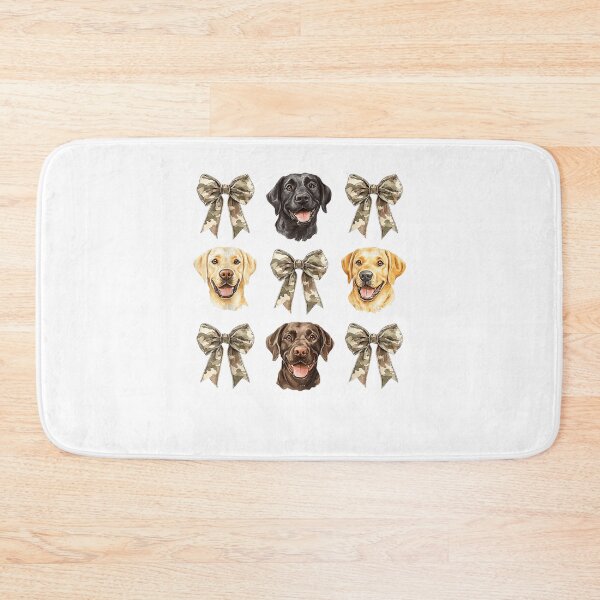 Item preview, Labrador Retriever Camo Bows Dog Lover designed and sold by NickJenkins21.