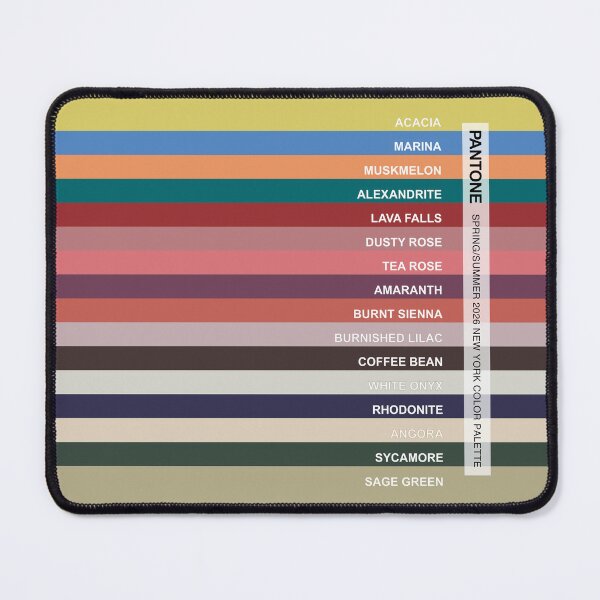 Item preview, New York Fashion Week palette, Spring Summer 2026 - 16 colors with color names designed and sold by Ofeefee.