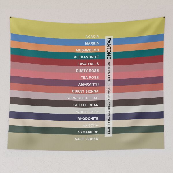 Item preview, New York Fashion Week palette, Spring Summer 2026 - 16 colors with color names designed and sold by Ofeefee.