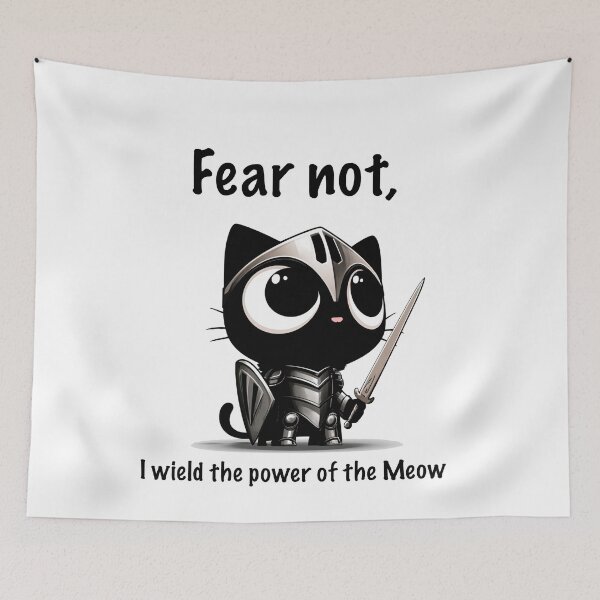 Item preview, Power of Meow designed and sold by SmartArtAI.