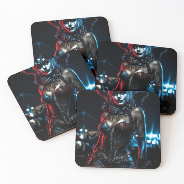 Item preview, Midnight Harlequin – Gothic Circus Queen Fantasy Art designed and sold by Skolyak.