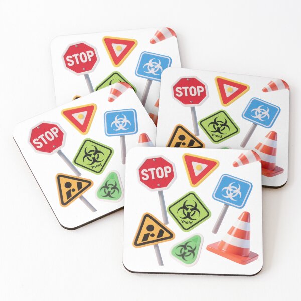 Item preview, Colorful warning signs and danger symbols designed and sold by tounm.