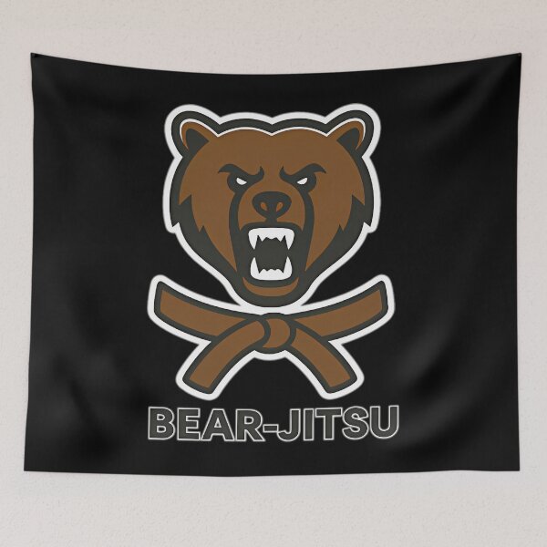 Item preview, Bear-Jitsu Minimalist Brown Belt designed and sold by PearlDicki.