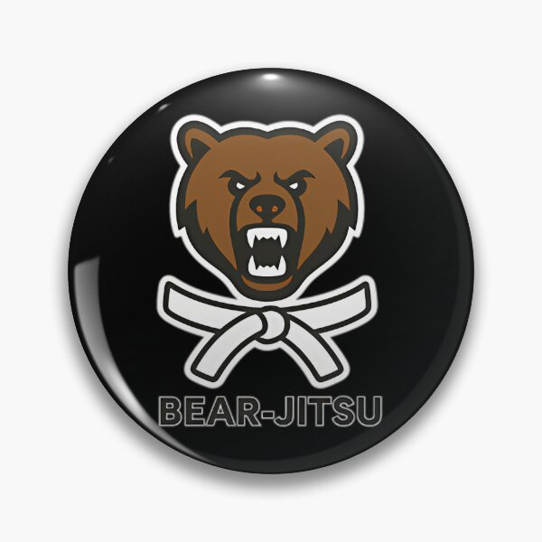 Item preview, Bear-Jitsu Minimalist Brown Belt designed and sold by PearlDicki.