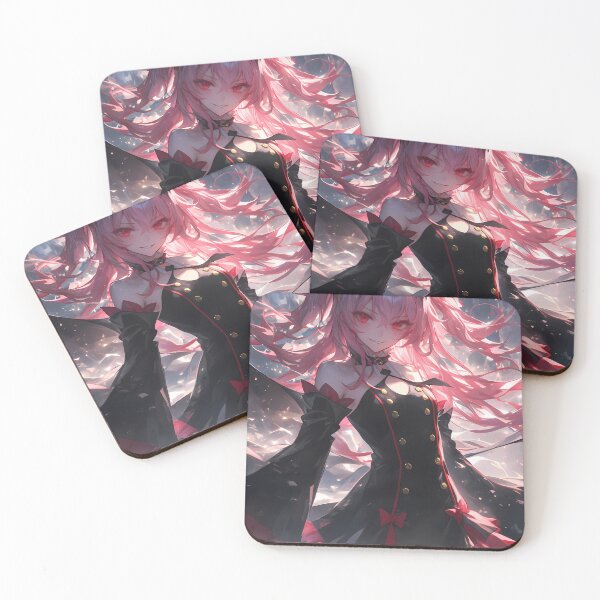 Item preview, Krul Tepes Seraph End Anime Girl Waifu Dark Vampire Queen Crimson Glow designed and sold by earlobejerk.