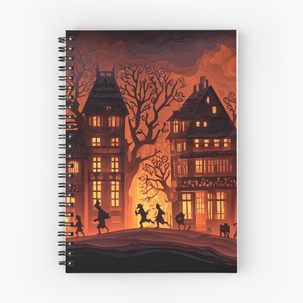 Item preview, Witching Hour in the Paper Village designed and sold by ArgentoArt.